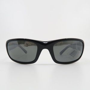 Maui Jim MJ 103-02 New STINGRAY Black/ Grey Polarized Sunglasses X w/defect